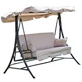 Open Box Large Universal Replacement Swing Canopy Top Cover – RipLock – Beige Review
