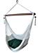 Caribbean Hammocks Chair with Footrest - 40 inch - Soft-Spun Polyester - (White)