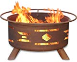 Patina Products F101, 30 Inch Mosaic Santa Fe Fire Pit Patina Products F101, 30 Inch Mosaic Santa Fe Fire Pit