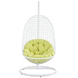 Cheap Modway Encounter Outdoor Patio Swing with Stand – White Frame, Green Cushion Cheap Modway Encounter Outdoor Patio Swing with Stand – White Frame, Green Cushion