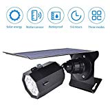 Solar Lights Outdoor Motion Sensor, 10 LEDs Spot Lights, Solar Security Flood Light for Front Door, Back Yard, Driveway, Garden, Waterproof, Wireless, Porch, Patio, Garage Review