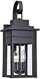 Bransford 19″ High Black-Specked Gray Outdoor Wall Light For Sale