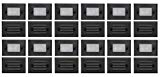 12 Pack of Malibu 8301-2402-12 Half Brick Deck Step Light w/ 2 Lenses ea, 7 Watt, Black Finish BY MALIBU DISTRIBUTION 12 Pack of Malibu 8301-2402-12 Half Brick Deck Step Light w/ 2 Lenses ea, 7 Watt, Black Finish BY MALIBU DISTRIBUTION
