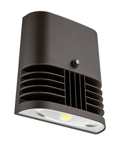 Lithonia Lighting OLWX1 LED 13W 50K 120 PE M4 LED Wall Pack, Dark Bronze