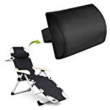 WizPower Zero Gravity Chair Replacement Pillow Headrest, Zero Gravity Recliner Lounge Chair Pillow (Black) Review