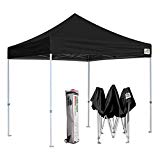Cheap Eurmax 10’x10′ Ez Pop Up Canopy Tent Commercial Instant Shelter with Heavy Duty Roller Bag (Black) Cheap Eurmax 10’x10′ Ez Pop Up Canopy Tent Commercial Instant Shelter with Heavy Duty Roller Bag (Black)