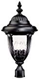 Bellagio Collection 24 1/2″ High Black Outdoor Post Light For Sale