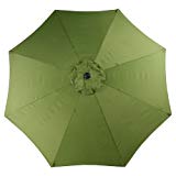Mosaic 9 Ft Outdoor Patio Round Steel Market Beach Umbrella (Avocado) Mosaic 9 Ft Outdoor Patio Round Steel Market Beach Umbrella (Avocado)
