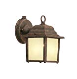Designers Fountain ES2861-AM-AG Value Collection Wall Lanterns, Autumn Gold For Sale Designers Fountain ES2861-AM-AG Value Collection Wall Lanterns, Autumn Gold For Sale