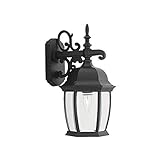 Designers Fountain 2421-BK Tiverton 8 Inch Wall Lantern Review
