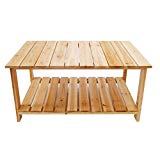 California Patio Adirondack Wooden Tea Table For Sale