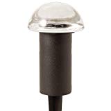 Hampton Bay Low Voltage 10-Watt Black Halogen Mushroom Bollard Light Hampton Bay Low Voltage 10-Watt Black Halogen Mushroom Bollard Light