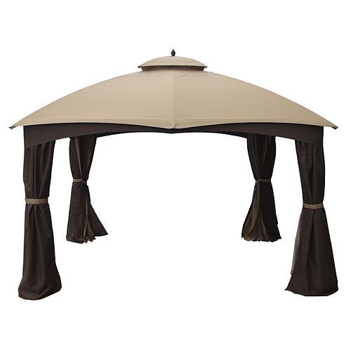 OPEN BOX Replacement Canopy Top Cover for Allen Roth 10x12 Gazebo- RipLock 350