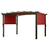 Garden Winds LCM490C-RS Universal Pergola RipLock 350 Replacement Canopy, Cinnabar