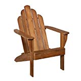 Cheap SEI Teak Adirondack Chair – Outdoor Patio Teak-Wood Chair