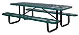 Cheap Vestil PT-MX-3096-GN Metal Rectangle Picnic Table, 96″ Length, Green Cheap Vestil PT-MX-3096-GN Metal Rectangle Picnic Table, 96″ Length, Green