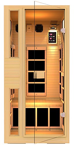 JNH Lifestyles ENSI Collection 1 Person NO EMF Far Infrared Sauna - Limited Edition