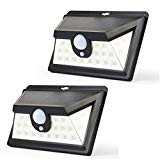 Cheap [Sales] Outdoor Solar Light 2 Pack, Super Bright 24 LED Wireless Motion Sensor Security Wall Lamp for Driveway, Patio, Garden, Driveway, Wide Angle Sensor 160°, Solar Efficiency 24%, IP65 Waterproof