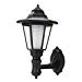 Whitelotous Waterproof Solar Powered LED Garden Lamp Outdoor Path Way Landscape Garden Fence Wall Lamp (Warm white)