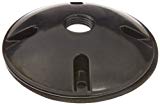 RAB Lighting C100B Die Cast Aluminum Weatherproof Round Cover with 1 Hole, 4-1/2″ Diameter, Black