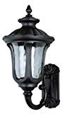 Trans Globe Lighting 5912 BK Outdoor Knolls 22.75″ Wall Lantern, Black