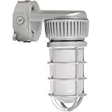 Hykolity LED Outdoor Vapor Tight Light, 20W Vandal Resistant Wall Mount Security Light, [150-Watt Incandescent Equivalent] 1800lm 5000K, ETL Listed Review