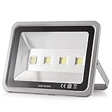 TOPL 200W LED Flood Lights Lamp, Indoor Outdoor Waterproof IP65 20000 Lumens 4 LED Chips Cool White Spotlights for Landscape/ Garden/ Playground/ Building Wall Lighting