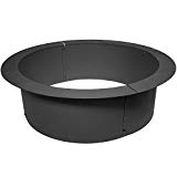 Titan 38″ Diameter Steel Fire Pit Liner Ring Heavy Duty DIY in-Ground Outdoor Review