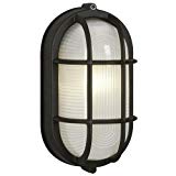 Marine Oval Bulkhead Outdoor Wall Light For Sale