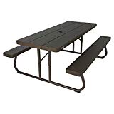 Lifetime 6′ Folding Picnic Table – Brown For Sale Lifetime 6′ Folding Picnic Table – Brown For Sale