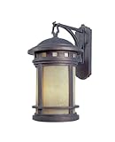 Designers Fountain 2391-AM-MP Sedona Wall Lanterns, Mediterranean Patina For Sale