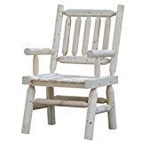 Wooden Chairs Rustic Style Oversized Patio Furniture with Wide Space For Sale
