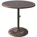 Cheap Darlee Series 30 Outdoor 30″ Round Pub Table in Antique Bronze
