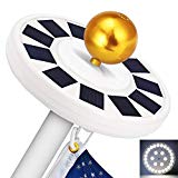 GRDE Solar Flag Pole light 30 LED Flagpole Downlight Lighting Night Light for 15 to 25 Ft Top Review GRDE Solar Flag Pole light 30 LED Flagpole Downlight Lighting Night Light for 15 to 25 Ft Top Review