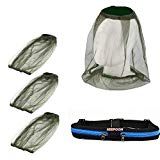 Cheap 3Pack Mosquito Head Net Face Netting for Bugs Mosquito Repellent Clothing Mosquito Net for Hat with Handfree Waist bag for Outdoor Camping,Hiking,Traveling,Fishing Beekeeping and Gardening Cheap 3Pack Mosquito Head Net Face Netting for Bugs Mosquito Repellent Clothing Mosquito Net for Hat with Handfree Waist bag for Outdoor Camping,Hiking,Traveling,Fishing Beekeeping and Gardening