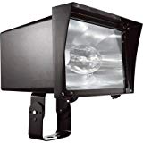 RAB Lighting FZS400QT Floodzilla Floodlight with Trunnion Mounting Bracket, ED18 Type, Aluminum, 400W Power, 50000 Lumens, 277V, CWA-HPF QT Ballast, Bronze Color Review