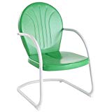 Crosley Furniture Griffith Metal Chair, Grasshopper Green Review Crosley Furniture Griffith Metal Chair, Grasshopper Green Review