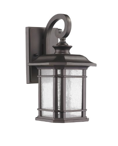 Chloe Lighting CH22021RB17-OD1 Franklin Transitional 1-Light Rubbed Bronze Outdoor Wall Sconce 17? Height Review