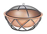 Cheap Fire Sense Barzelonia Round Copper Look Fire Pit Cheap Fire Sense Barzelonia Round Copper Look Fire Pit