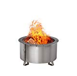 Cheap Double Flame 24″ Fire Pit | Smoke Reducing, 304 Stainless Steel, and Made in America.