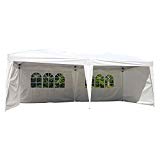Z ZTDM 10’x 20′ Ez Outdoor Pop Up Shade Tent, Easy Up Canopy,Heavy Duty White Shelter 4 Removable Sidewalls &2 Church Style Windows,Instant Folding Party Wedding Canopy Tent Review Z ZTDM 10’x 20′ Ez Outdoor Pop Up Shade Tent, Easy Up Canopy,Heavy Duty White Shelter 4 Removable Sidewalls &2 Church Style Windows,Instant Folding Party Wedding Canopy Tent Review