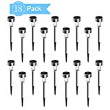 Fly Partner Garden Lights Solar Powered, 18 pcs Solar Lights Yard Lights Powered LED Garden Lights Landscape Lighting Landscape Lights Yard Lights Review