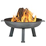 Cheap Sunnydaze 30 Inch Large Fire Pit Bowl, Outdoor Wood-Burning, Steel Colored Cast Iron Cheap Sunnydaze 30 Inch Large Fire Pit Bowl, Outdoor Wood-Burning, Steel Colored Cast Iron