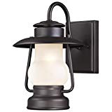 Westinghouse 6204200 Santa Fe 1 Light Outdoor Wall Lantern, Weathered Bronze Westinghouse 6204200 Santa Fe 1 Light Outdoor Wall Lantern, Weathered Bronze