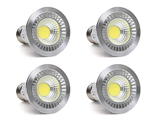 Cheap CTKcom 5W LED COB Flood Bulb MR16 LED Bulbs(4 Pack)- Flood Light Bulbs Downlight Lamp Flood 90° Beam Spread,2700K Warm White,50W Halogen Bulb Equivalent,LED Spotlight Bulb 110V~130V E26/E27 Base