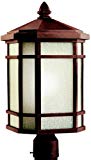 Kichler 9902PR Outdoor Post Mount 1-Light, Prairie Rock