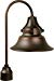 Craftmade Z4415-88 Post Mount Lights with Shades, Bronze