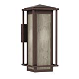 Park Harbor PHEL1701BROW Beech Lane 16″ Tall Single Light Outdoor Wall Sconce Review