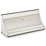 MNOPQ Motion Sensor Solar Lights Outdoor, 48 LED 900 Lumen Waterproof Security Lights for Front Door, Back Yard and Driveway