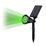 T-SUN Solar Spotlight LED Outdoor Wall Light, IP65 Waterproof, Auto-on At Night/Auto-off By Day, 180°angle Adjustable for Tree, Patio, Yard, Garden, Driveway, Stairs, Pool Area (Green) Review T-SUN Solar Spotlight LED Outdoor Wall Light, IP65 Waterproof, Auto-on At Night/Auto-off By Day, 180°angle Adjustable for Tree, Patio, Yard, Garden, Driveway, Stairs, Pool Area (Green) Review